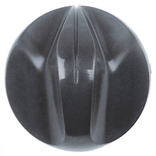 knob zero mark ø 40mm shaft ø 6x4,6mm shaft flat upper dark grey