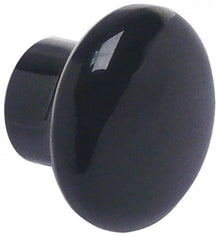 mushroom cap handle thread M8x1,25 handle ø 34mm L 24mm black bain marie