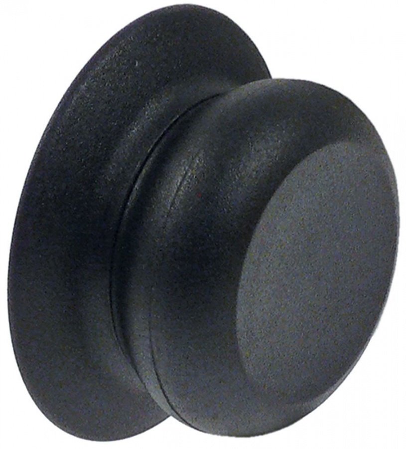 lid handle with screw M5 handle ø 46mm L 24mm black