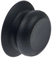 lid handle with screw M5 handle ø 46mm L 24mm black