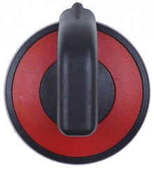 knob zero mark ø 71,5mm shaft ø 8x6,5mm shaft flat upper red/black