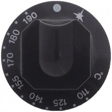 Buton pentru termostat 110-190°C, ø 70 mm, ax ø 10x8 mm - 111438