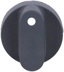 knob zero mark ø 42mm shaft ø 6x4,6mm shaft flat right grey