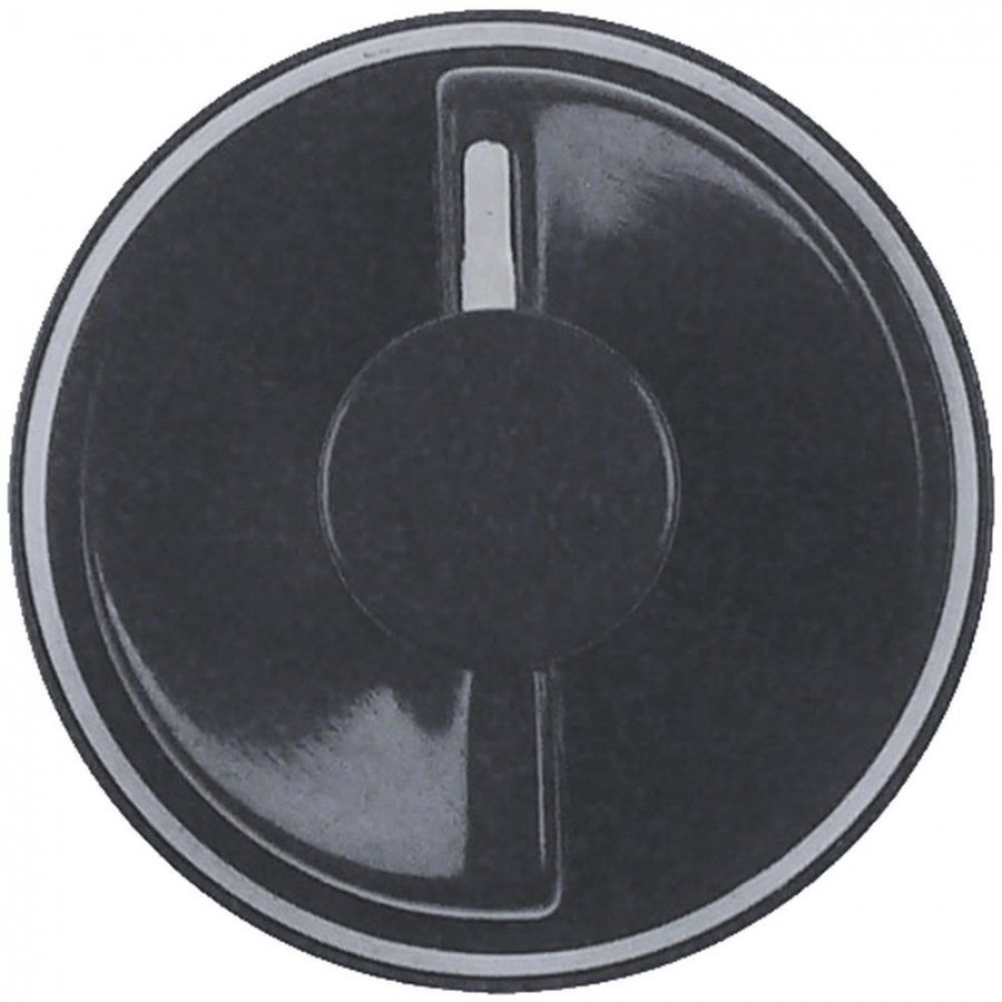 knob zero mark ø 40mm shaft ø 6x4,6mm shaft flat right anthracite