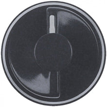 knob zero mark ø 40mm shaft ø 6x4,6mm shaft flat right anthracite