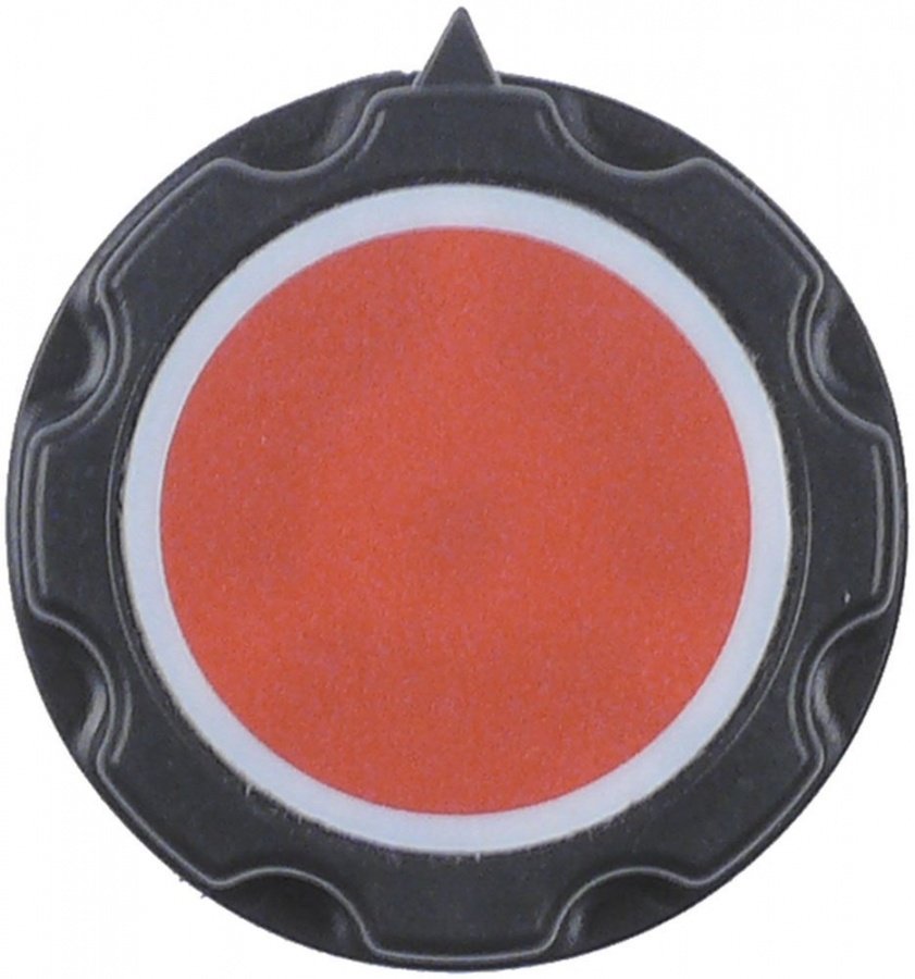 knob zero mark ø 53mm shaft ø 6x4,6mm shaft flat upper red/black