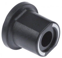 knob steam/water tap ø 50mm shaft ø 8mm black