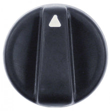 Buton negru ø 65 mm, ø ax 6 x 4,6 mm - 111469