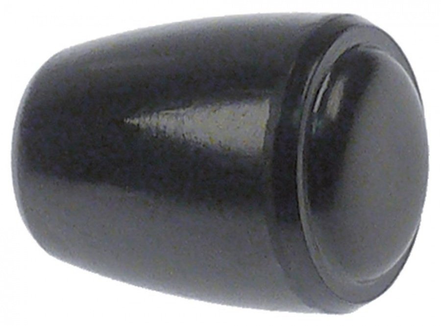 cone handle M6 ø 29mm L 37,5mm plastic black