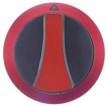 knob zero mark ø 52mm shaft ø 6x4mm shaft flat upper black/red