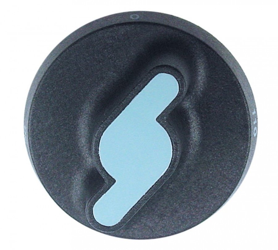 knob thermostat t.max. 110°C temperature range 0-110°C ø 73mm shaft ø 6x4,6mm