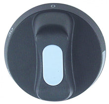 knob thermostat t.max. 100°C temperature range 0-100°C ø 64mm shaft ø 6x4,6mm