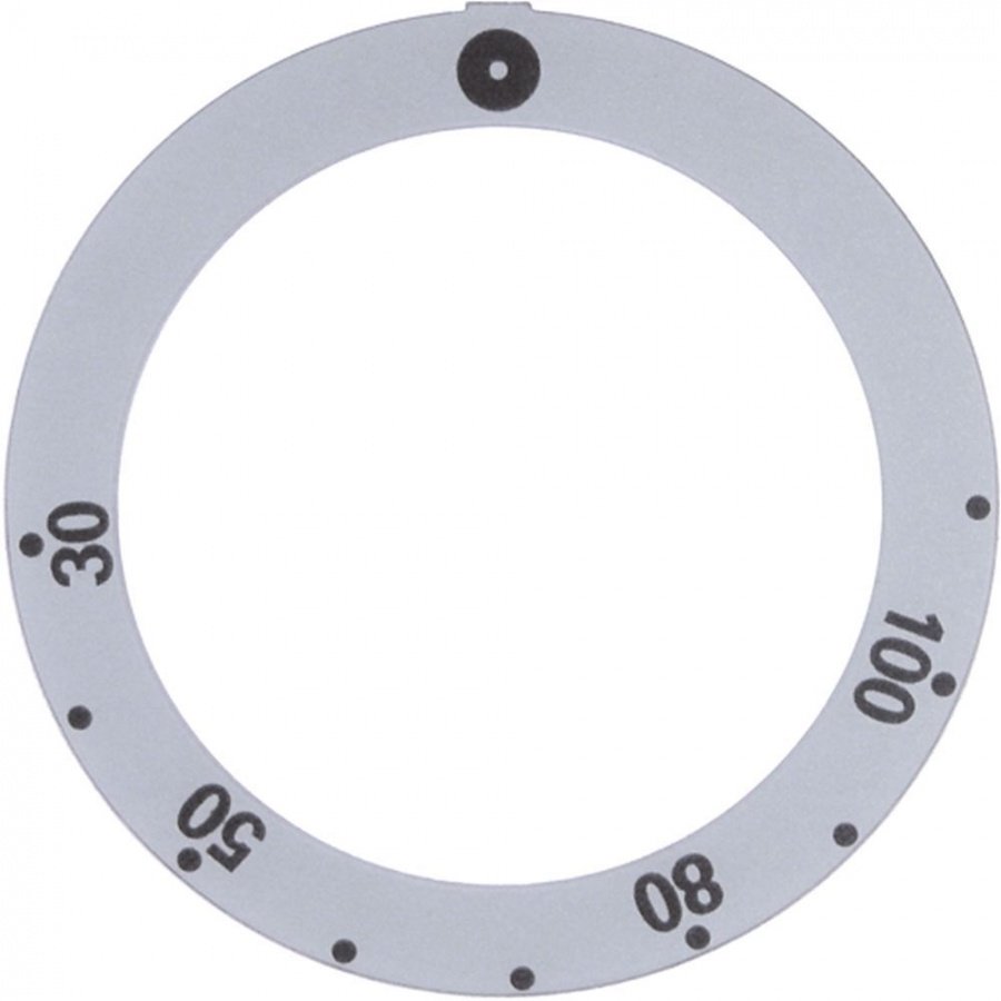 Disc autoadeziv cu simbol 30-110°C, ext ø 59 mm, int ø 45,5 mm - 111562