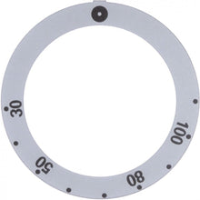 Disc autoadeziv cu simbol 30-110°C, ext ø 59 mm, int ø 45,5 mm - 111562