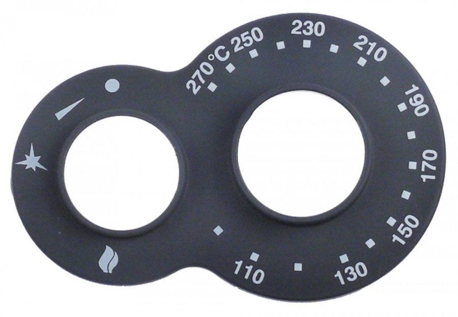 bezel gas regulator t.max. 270°C 110-270°C