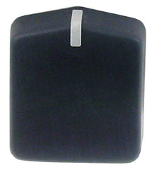 Buton negru ø 46 mm, ax MERTIK - 111614
