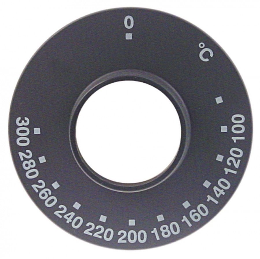 bezel thermostat t.max. 300°C 100-300°C