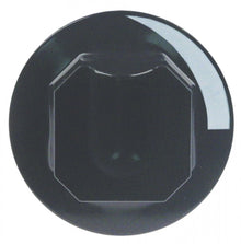 knob water cold ø 70 mm shaft ø 10x8mm shaft flat upper black H 25 mm