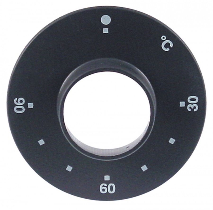 bezel thermostat t.max. 90°C 30-90°C