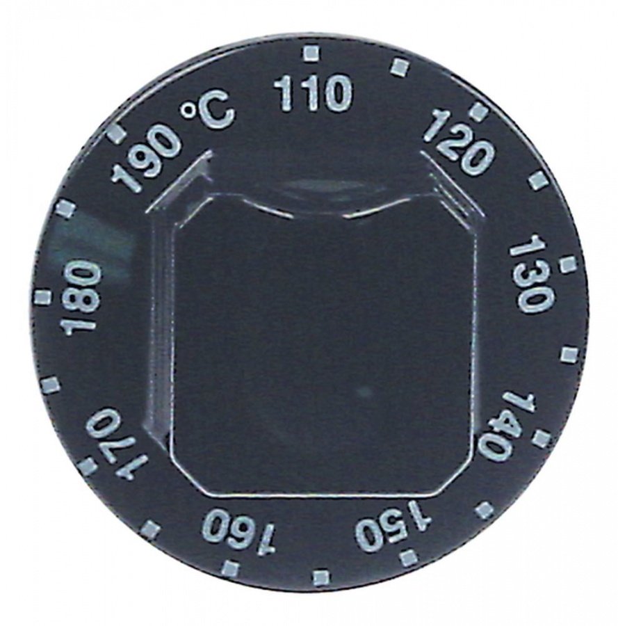 knob thermostat t.max. 190°C temperature range 110-190°C ø 60mm