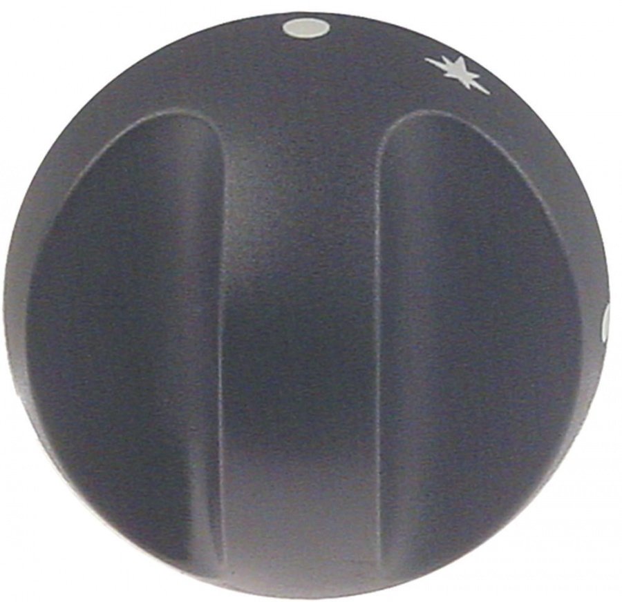 Buton robinet de gaz ø 70 mm, ax ø 10x8 mm, PEL21 / 22 / 23 - 111690