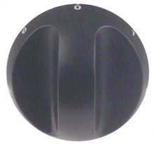knob switch 7-position ø 70mm shaft ø 6x4,6mm shaft flat upper black