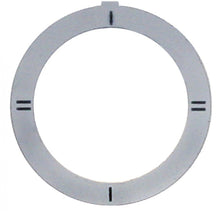 knob dial plate silver switch 1-2-1-2 ext. ø 59mm - Code 111711