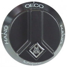 knob OECO/HAND ø 65mm shaft ø 6x4,6mm shaft flat upper