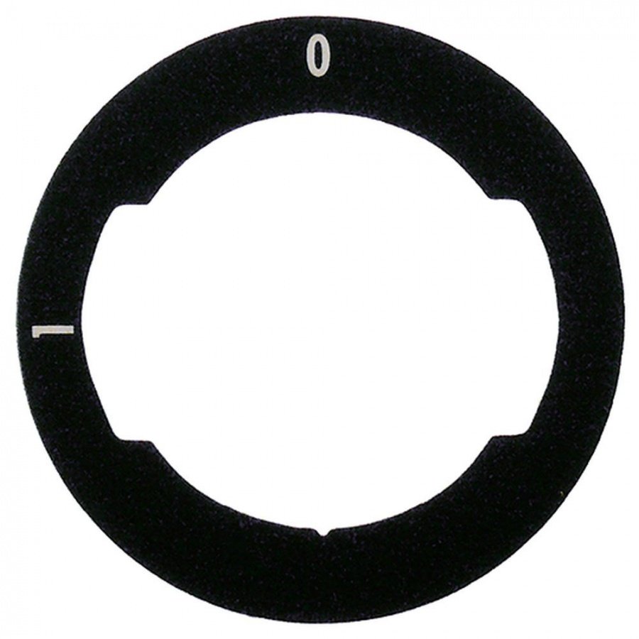 knob dial plate 0-1