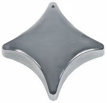 Buton stelat cromat ø 82,5 mm, ax ø 8x6,5 mm, cu tesitura sus - 111810