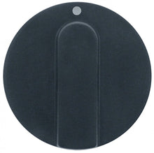 knob zero mark ø 52mm shaft ø 6x4,6mm shaft flat upper grey/black