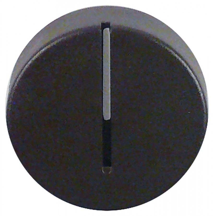 knob zero mark ø 35mm shaft ø 6x4mm shaft flat  black