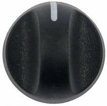 knob zero mark ø 37mm shaft ø 8x6,5mm shaft flat upper black