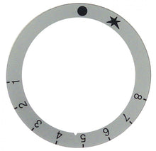 knob dial plate gas thermostat 1-8