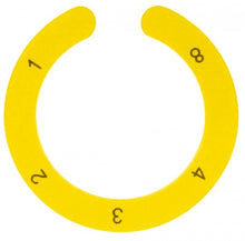 knob dial plate energy regulator 1-4 + MAX yellow