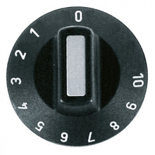 Buton cu simboluri 0-10, ø 50 mm, ax ø 6x4,6 mm - 111861