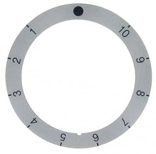 knob dial plate energy regulator 1-10