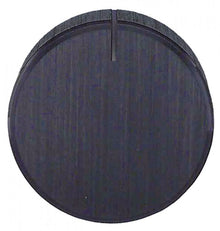 knob switch zero mark ø 28mm shaft ø 6,4mm black