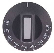 Buton termostat friteuza 110 - 190°C, ax D ø 6 x 4,6 mm, ø 50 mm - 111925
