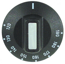 Buton termostat friteuza 120 - 190°C, ax D ø 6 x 4,6 mm, ø 50 mm - 111944