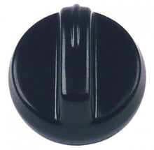 knob switch zero mark ø 41mm shaft ø 6x4,6mm shaft flat upper black