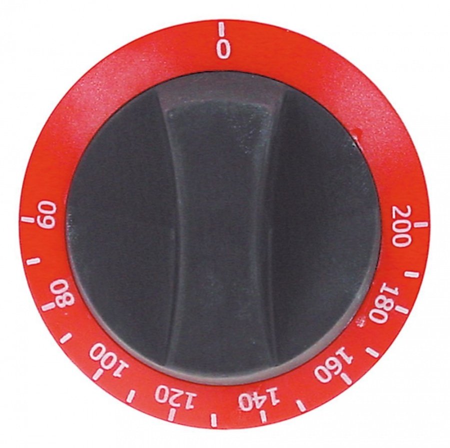 knob symbol thermostat t.max. 200°C ø 76mm - Code 112036