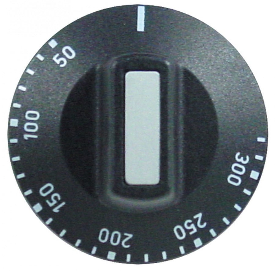 Buton termostat 50-300°C, ø 50 mm, ax 6x4,6 mm - 112042