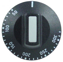 Buton termostat 50-300°C, ø 50 mm, ax 6x4,6 mm - 112042