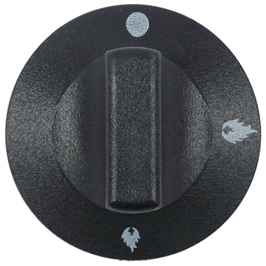 Buton pentru robinet de gaz ø 55 mm, ax ø 8x6,5 mm - 112080