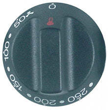 knob thermostat t.max. 275°C temperature range 50-275°C ø 55mm shaft ø 6x4,6mm