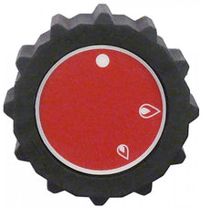 knob switch zero mark ø 53mm shaft ø 10x8mm shaft flat upper black