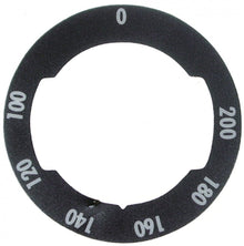 knob dial plate thermostat t.max. 200°C 100-200°C