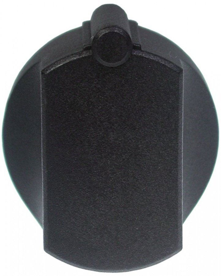 knob switch zero mark ø 50mm shaft ø 10x8mm shaft flat upper black