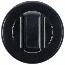 Buton universal ø 70 mm, negru, fara simboluri si reductie pentru ax - 112172